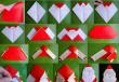 Father Frost.  Origami.  Master class with step-by-step photos.  Modular origami