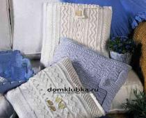 Dekorativni pleteni jastuci za sofe, igračke, navlake: dijagram s opisom, fotografija