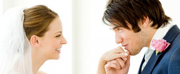 Kuidas mehega kuu aja pärast abielluda: tõhusad näpunäited.  Kuidas abielluda mehega endaga Psühholoogia kuidas abielluda mehega iseendaga